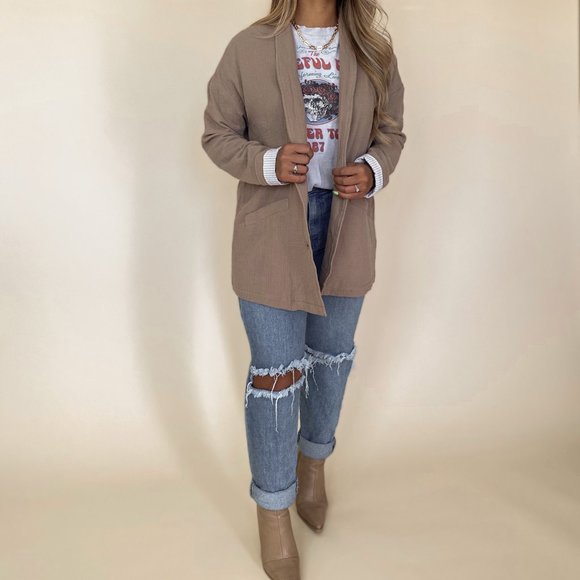 Chelsea Sand Blazer - Picture 2 of 2